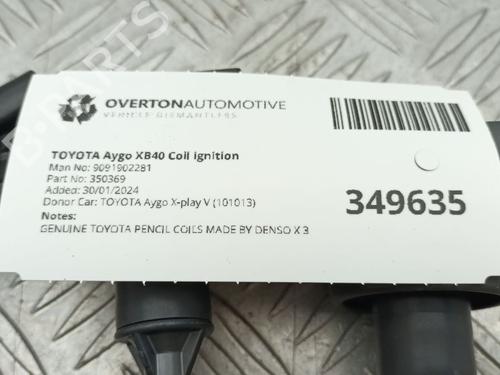 Ignition coil TOYOTA AYGO (_B4_) 1.0 VVTi (KGB40) | BP29657259M94 