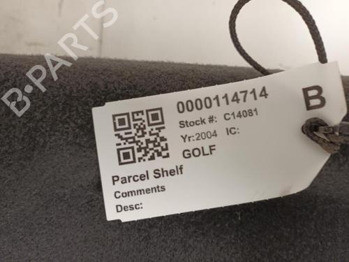 Rear parcel shelf VW GOLF V (1K1) 1.4 16V | BP29648401C85 
