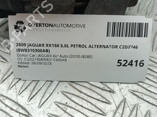 Alternator JAGUAR XK II Coupe (X150) 5.0 XKR | BP29647027M7 