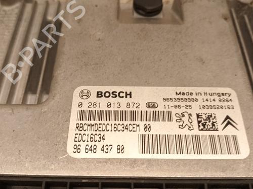 Engine control unit (ECU) CITROËN BERLINGO Box Body/MPV (B9) 1.6 HDi 75 | BP29680416M57