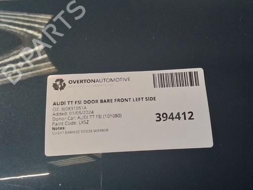 Left front door AUDI A3 Sportback (8PA) 1.8 FSI | BP29660785C2