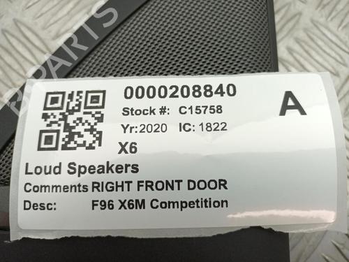 Speaker BMW X6 (G06, F96) xDrive M 50 d | BP29650467E2 