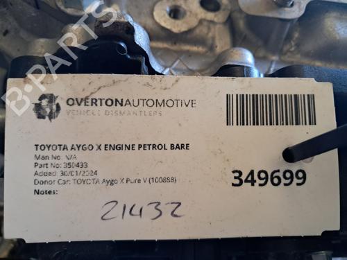Engine TOYOTA AYGO X (_B7_) 1.0 VVT-i (KGB70) | BP29657263M1
