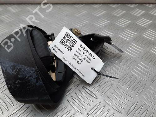 Front left seatbelt RENAULT MEGANE III Hatchback (BZ0/1_, B3_) 1.5 dCi | BP29646117I26