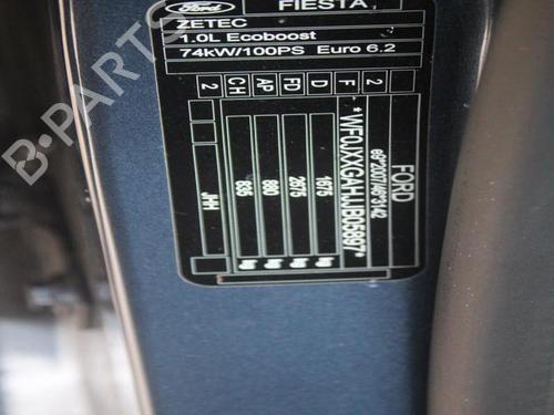 Other FORD FIESTA VII (HJ, HF) 1.0 EcoBoost | BP29646904O1 