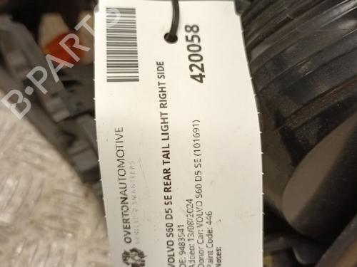 Højre baglygte VOLVO S60 I (384) D5 | BP29665436C35 