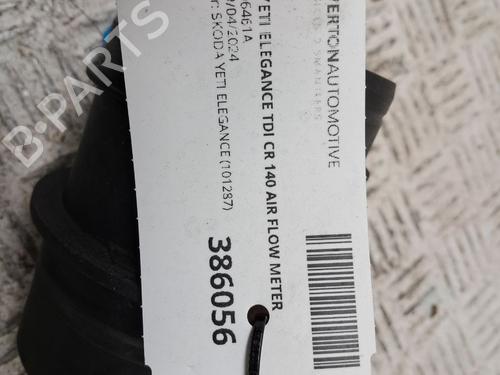 Mass air flow sensor SKODA YETI (5L) 2.0 TDI 4x4 | BP29660202M95