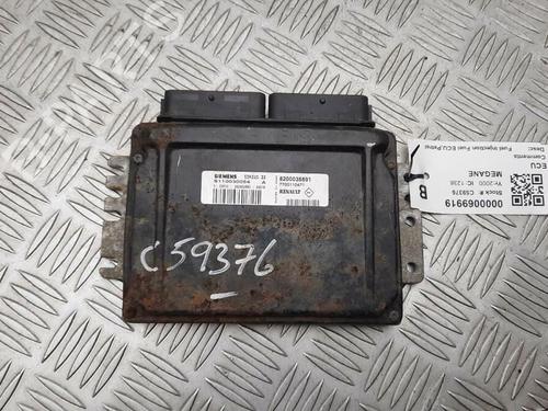 Used Engine control unit (ECU) RENAULT MEGANE I Coach (DA0/1_) 1.6 16V (DA0B, DA04, DA11) (107 hp) 29647508
