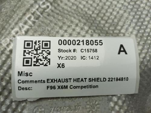 Udstødningssystem BMW X6 (G06, F96) xDrive M 50 d | BP29650792M121 