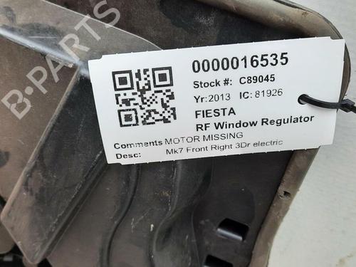 Rudehejsemekanisme Højre foran FORD FIESTA VI (CB1, CCN) 1.0 EcoBoost | BP29646164C23
