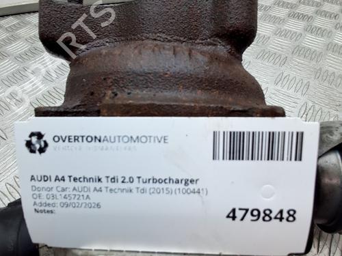 Turbocharger/Supercharger AUDI A4 B8 (8K2) 2.0 TDI | BP32179669M71 