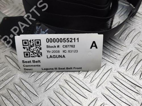 Front left seatbelt RENAULT LAGUNA III (BT0/1) 2.0 dCi (BT07, BT0J, BT14, BT1A, BT1S) | BP29647121I26