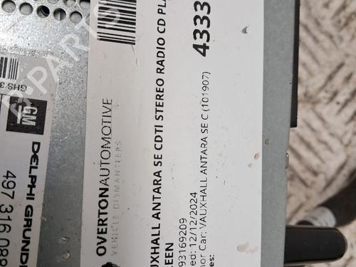 Radio VAUXHALL ANTARA A (L07) 2.0 CDTI 4x4 | BP29687430E6 