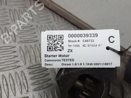 Starter CITROËN ZX (N2) 1.9 D | BP29646607M8 