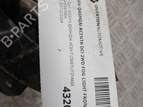 Left front fog light NISSAN QASHQAI I (J10, NJ10) 1.5 dCi | BP29687481C30 