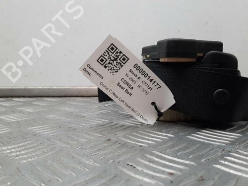 Sikkerhedssele bag venstre VAUXHALL CORSA Mk II (C) (X01) 1.2 16V (F08, F68) | BP29646090I29 