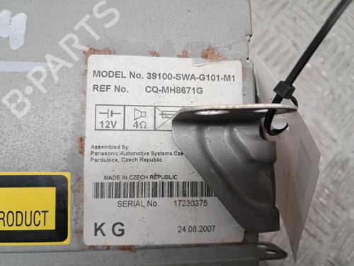 Radio HONDA CR-V III (RE_) 2.2 i-CTDi 4WD (RE6) | BP29902660E6