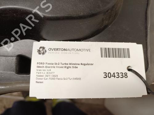 Front right window mechanism FORD FIESTA VI (CB1, CCN) 1.6 ST | BP29653464C23 