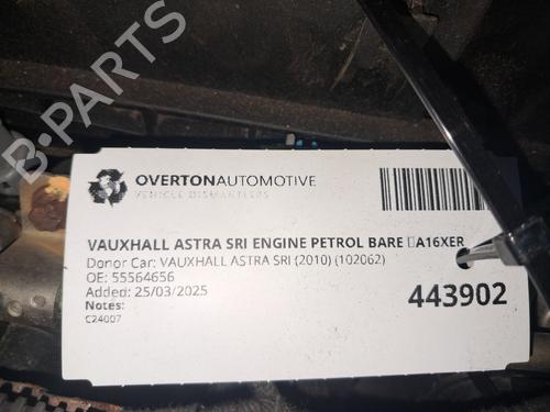Motor VAUXHALL ASTRA Mk VI (J) (P10) 1.6 | BP29673819M1 