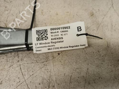 Front left window mechanism TOYOTA AVENSIS (_T25_) 2.0 D-4D (CDT250_, CDT250R) | BP29646083C22