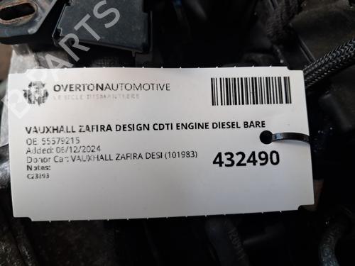 Motor VAUXHALL ZAFIRA Mk II (B) (A05) 1.7 CDTI | BP29668884M1 