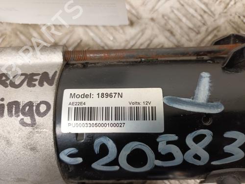 Starter CITROËN BERLINGO / BERLINGO FIRST MPV (MF_, GJK_, GFK_) 1.9 D (MFWJZ) | BP29652805M8 