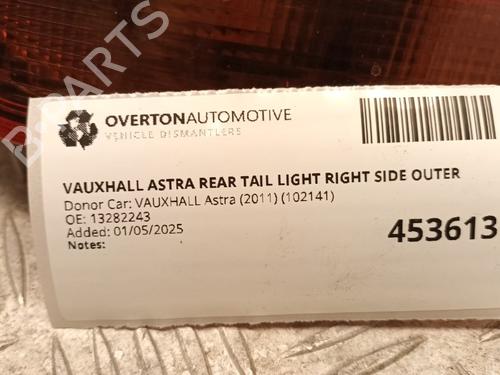 Right taillight VAUXHALL ASTRA Mk VI (J) Estate (P10) 1.4 | BP29678792C35 