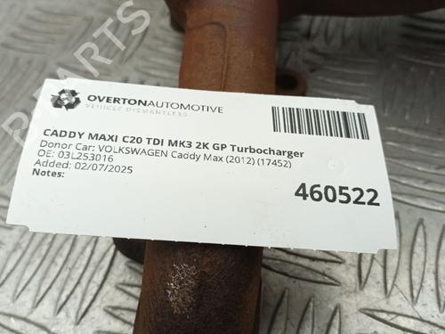 Turbolader/Kompressor VW CADDY III Box Body/MPV (2KA, 2KH, 2CA, 2CH) 2.0 TDI 4motion | BP29681208M71 