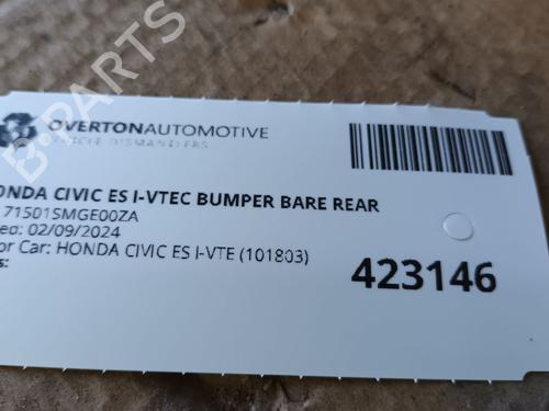 Rear bumper HONDA CIVIC VIII Hatchback (FN, FK) 1.8 (FN1, FK2) | BP29666017C8