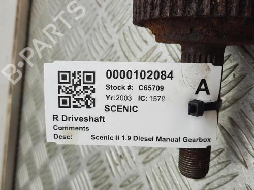 Transmisión delantera derecha RENAULT SCÉNIC I MPV (JA0/1_, FA0_) 1.9 dCi RX4 | BP29648177M39 