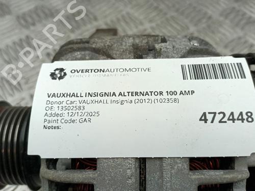 Alternator VAUXHALL INSIGNIA Mk I (A) Hatchback (G09) 2.0 CDTI (68) | BP31912370M7 
