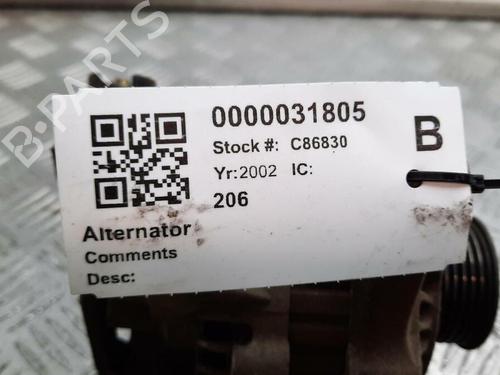 Alternator PEUGEOT 206 Hatchback (2A/C) 1.1 i | BP29646420M7