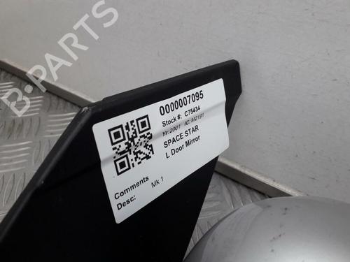 Left mirror MITSUBISHI SPACE STAR MPV (DG_A) 1.6 16V (DG3A) | BP29645634C26 