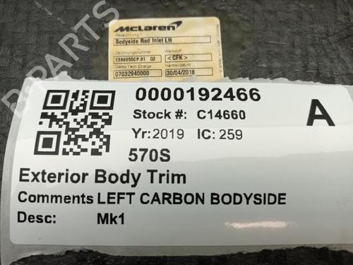 Air vent MCLAREN 570S 3.8 | BP29650053I21