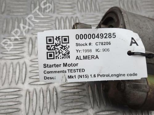 Starter NISSAN ALMERA I Hatchback (N15) 1.6 | BP29646867M8 
