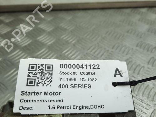 Starter ROVER 400 II (RT) 416 Si | BP29646653M8 