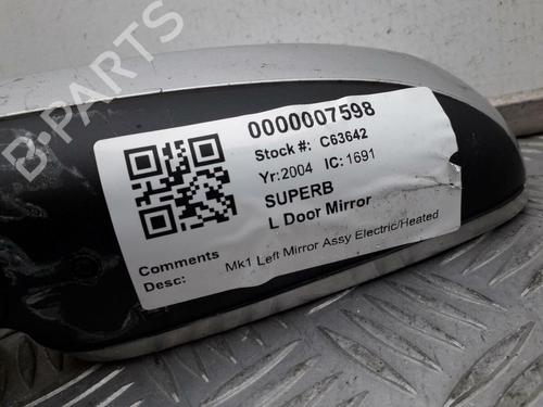 Left mirror SKODA SUPERB I (3U4) 1.9 TDI | BP29645695C26 