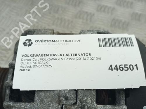 Generator VW PASSAT B7 Variant (365) 2.0 TDI | BP29674797M7