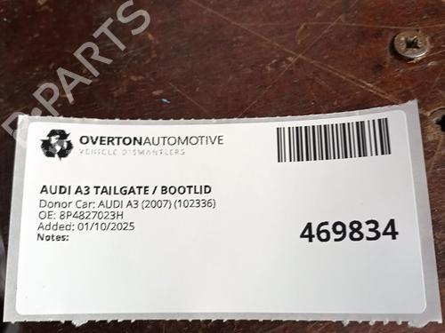 Tailgate AUDI A3 Sportback (8PA) 1.9 TDI | BP29687118C6