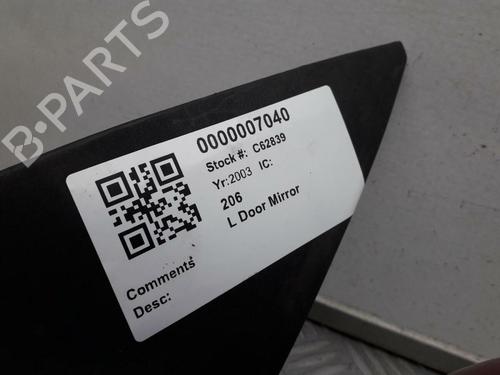 Left mirror PEUGEOT 206 Hatchback (2A/C) 1.4 HDi eco 70 | BP29645625C26