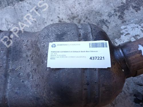 Exhaust system PORSCHE CAYMAN (981) 2.7 | BP29670810M121 