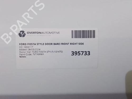 Dør højre fortil FORD FIESTA VI (CB1, CCN) 1.25 | BP29660995C3 
