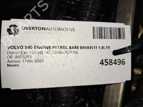 Motor VOLVO V50 (545) D4 (177 hp) 29680343