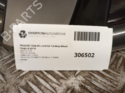 Rim PEUGEOT 2008 I (CU_) 1.6 HDi | BP29653567C45