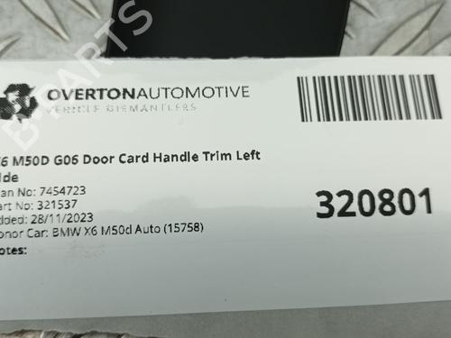 Front left panel BMW X6 (G06, F96) xDrive M 50 d | BP29654460C58 