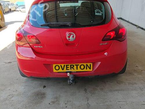 Rear center seatbelt VAUXHALL ASTRA Mk VI (J) Estate (P10) 2.0 CDTi | BP29674374I27 