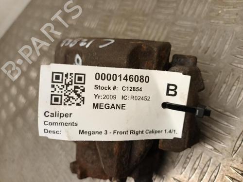 Right front brake caliper RENAULT MEGANE III Hatchback (BZ0/1_, B3_) 1.6 16V (BZ0H) | BP29649142M104