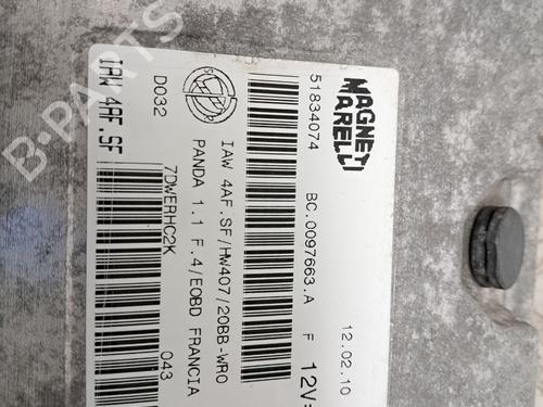 Engine control unit (ECU) FIAT PANDA (169_) 1.2 (169AXF2A, 169AXF1A) | BP29675938M57 