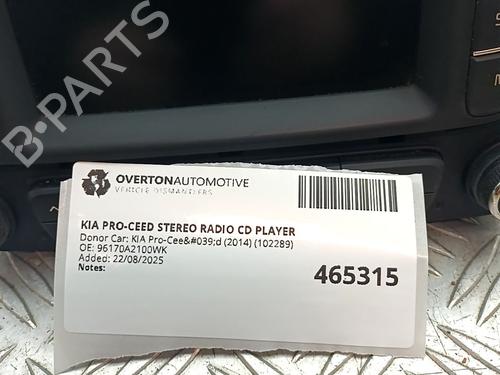 Radio KIA CEE'D (JD) 1.6 CRDi 128 | BP29684188E6 