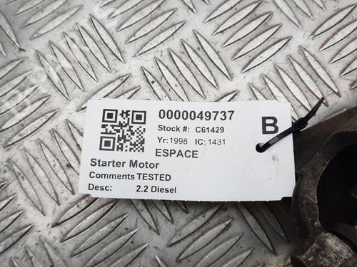Starter RENAULT ESPACE III (JE0_) 2.2 12V TD (JE0E, JE0H, JE0P) | BP29646896M8